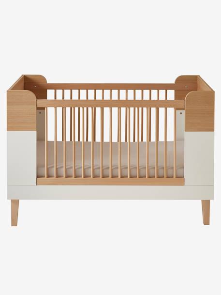 Evolving Babybed 70x140cm LIGNE MOKA wit/hout - vertbaudet enfant 