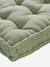 Matras in futon-stijl grijsblauw+kaneel+roze (poederkleur)+rozen+saliegroen - vertbaudet enfant 