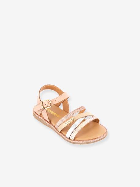 Sandales cuir enfant Inaya PAR M. BELARBI beige - vertbaudet enfant 