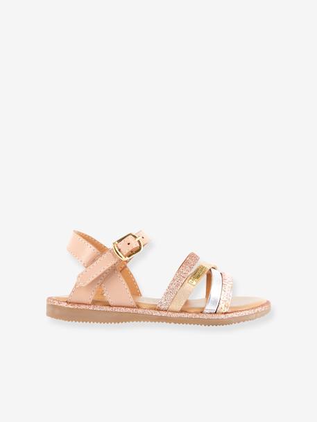 Sandales cuir enfant Inaya PAR M. BELARBI beige - vertbaudet enfant 