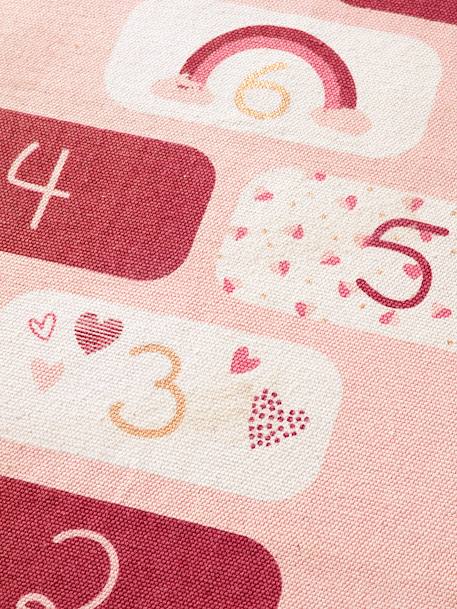 Tapis rectangle marelle Licorne rose - vertbaudet enfant 