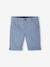 Bermuda garçon cérémonie en coton/lin beige+beige clair+bleu+marine foncé+vert sauge - vertbaudet enfant 