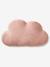 Coussin nuage en gaze de coton personnalisable bleu grisé+cannelle+écru+rose poudré - vertbaudet enfant 