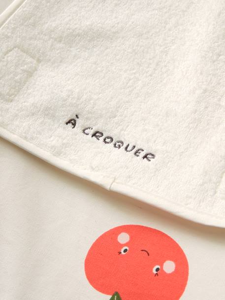 Matelas à langer POMME blanc imprimé - vertbaudet enfant 