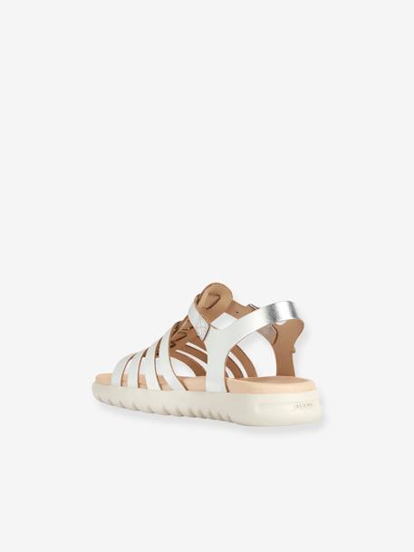 Sandales J SANDAL SOLEIMA GIR argent+rouille - vertbaudet enfant 