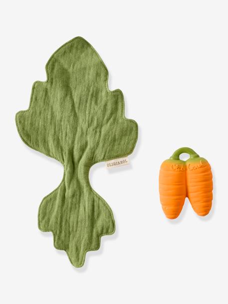 Mini doudou Cathy la Carotte - orange - vertbaudet enfant 