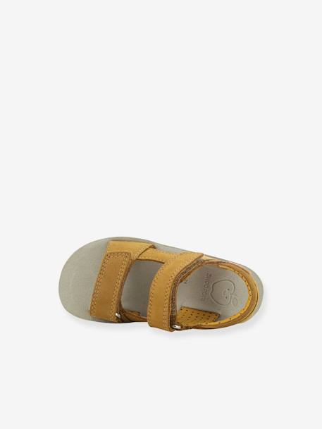Sandales enfant Goa Boy bleu+caramel - vertbaudet enfant 