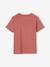 T-shirt animal ludique garçon terracotta+vanille+vert - vertbaudet enfant 