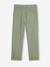 Pantalon garçon coton/lin léger noisette+vert sauge - vertbaudet enfant 
