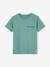 T-shirt garçon personnalisable manches courtes BLEU+corail+ocre+sauge+turquoise - vertbaudet enfant 