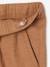 Pantalon garçon coton/lin léger noisette+vert sauge - vertbaudet enfant 