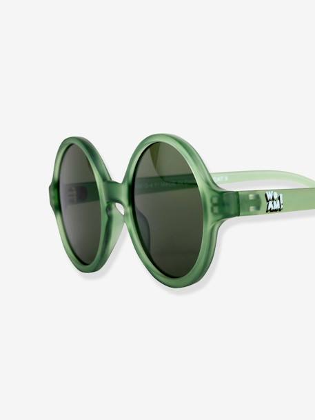 Lunettes de soleil enfant Woam by bleu ciel+brun+rose+vert - vertbaudet enfant 