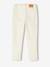 Broek Mom fit MorphologiK Fin meisjes ecru+inktblauw+perzik+roze (poederkleur) - vertbaudet enfant 