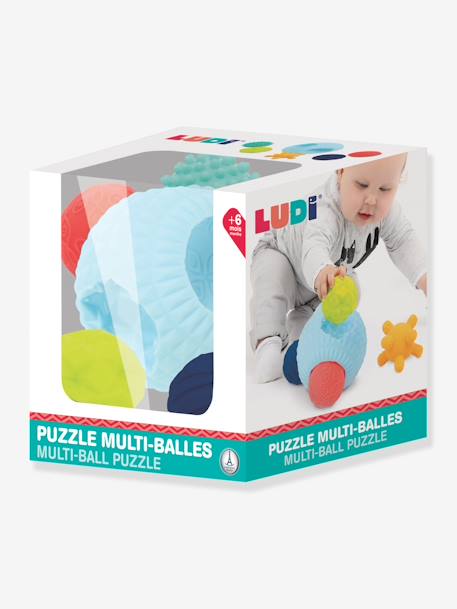 Balle puzzle atome LUDI multicolore - vertbaudet enfant 