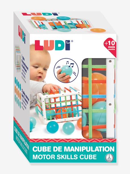 Cube de manipulation LUDI multicolore - vertbaudet enfant 
