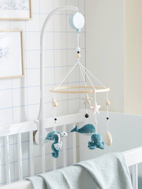Muzikale mobiel ONDER DE OCEAAN blauw/meerkleurig - vertbaudet enfant 