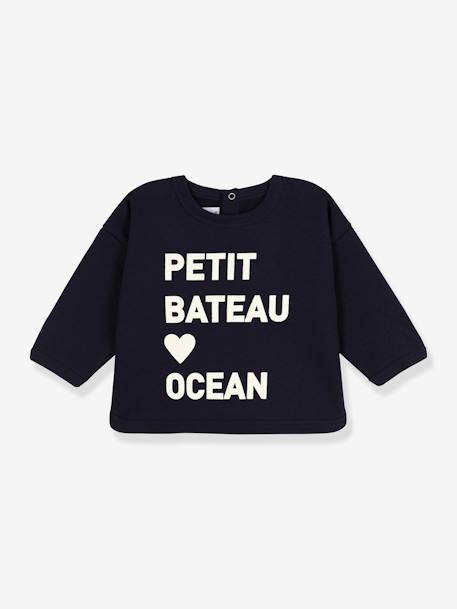 Bébé-Sweatshirt en coton bio PETIT BATEAU