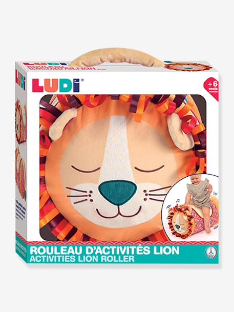 Rouleau d'activités Lion LUDI multicolore - vertbaudet enfant 