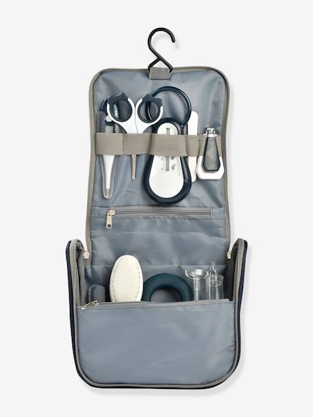 Trousse de toilette nomade 9 accessoires bleu - vertbaudet enfant 