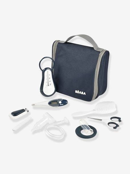 Toilettas 9 accessoires BEABA blauw - vertbaudet enfant 