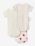 Lot de 3 bodies manches courtes en coton bio blanc - vertbaudet enfant 