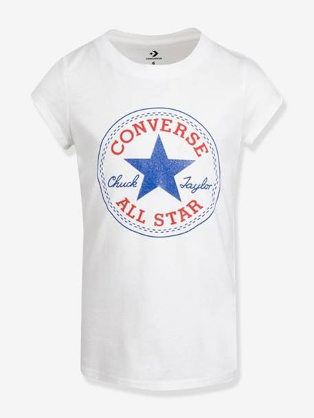 T-shirt Timeless Chuck Patch Tee CONVERSE blanc - vertbaudet enfant 