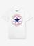 T-shirt Core chuck Patch blanc+rouge - vertbaudet enfant 