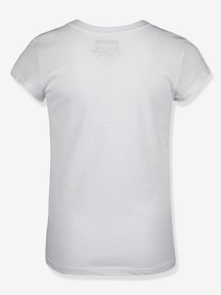T-shirt Timeless Chuck Patch Tee blanc+rose - vertbaudet enfant 