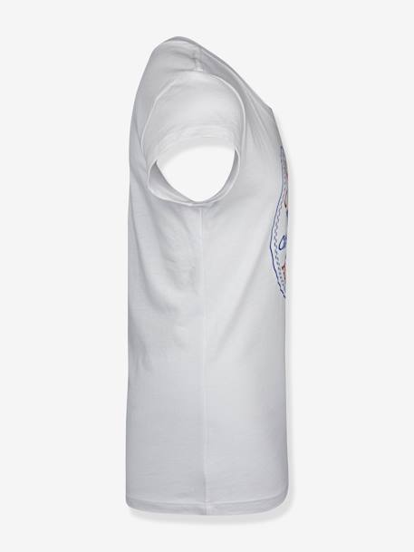 T-shirt Timeless Chuck Patch Tee blanc+rose - vertbaudet enfant 