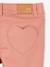 Pantalon slim indestructible fille poches coeurs au dos blush - vertbaudet enfant 