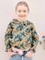 Meisjesblouse met bloemenprint blauwgroen - vertbaudet enfant 