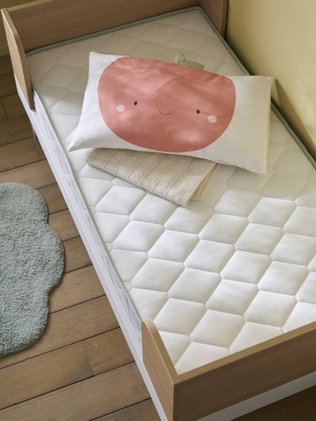 Matelas bébé thermorégulateur traité Passerelle® blanc - vertbaudet enfant 