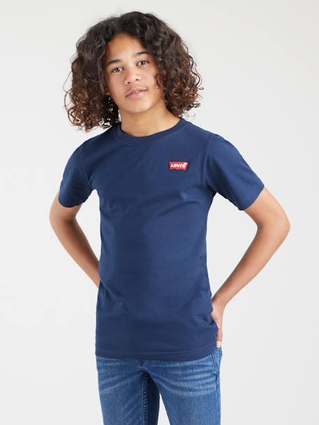T-shirt Batwing Chest Hit LEVI'S blanc+bleu - vertbaudet enfant 