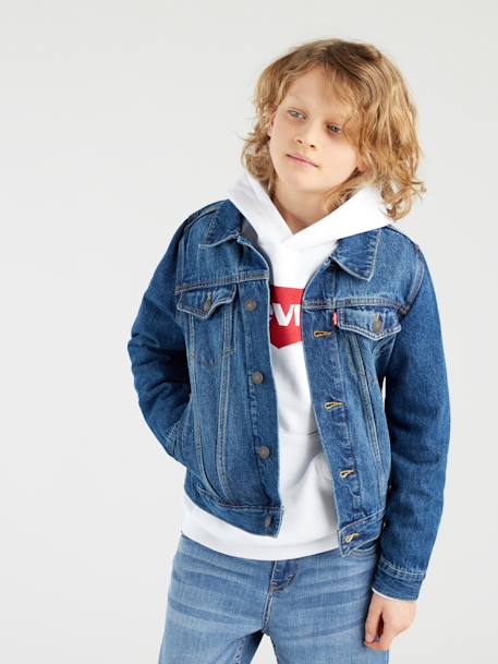 Jeansvest Trucker Jacket LEVI'S¨ jeansblauw - vertbaudet enfant 