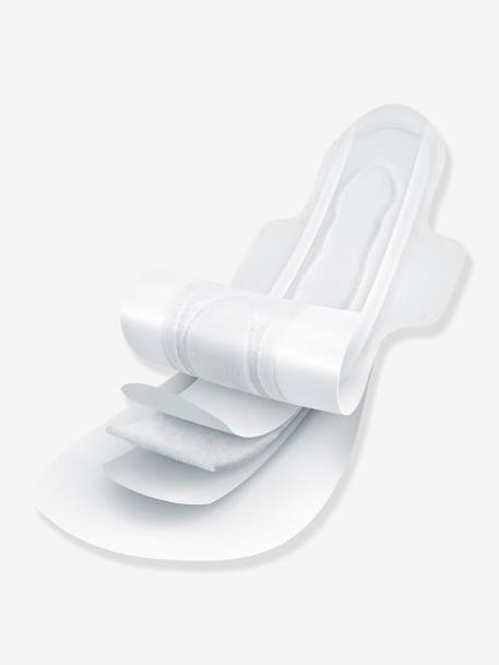 Lot de 12 serviettes post-accouchement 2 semaines et + blanc - vertbaudet enfant 