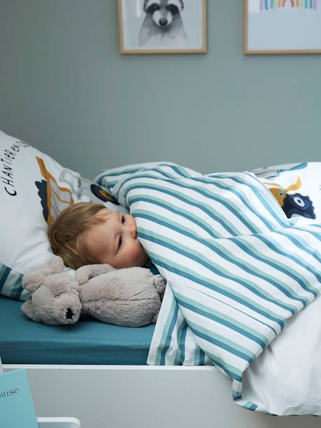 Parure enfant Magicouette Quel chantier ! blanc imprimé - vertbaudet enfant 