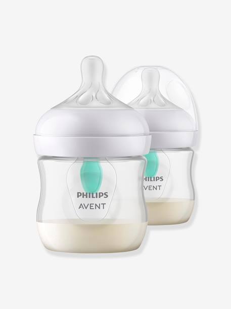 Set van 2 flesjes 125 ml Philips AVENT Natural Response AirFree doorzichtig - vertbaudet enfant 