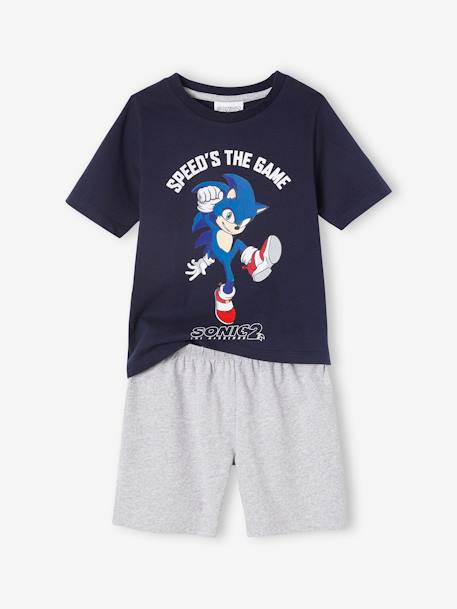 Pyjashort jongens Sonic¨ marineblauw - vertbaudet enfant 