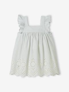 Feestelijke jurk voor baby met rompertje  - vertbaudet enfant