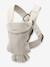 Porte-bébé Mini Jersey 3D BabyBjörn beige+GRIS CHARBON - vertbaudet enfant 