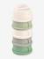 Boîte doseuse de lait 4 compartiments gris+Mineral grey/pink+terracotta+transparent+vert - vertbaudet enfant 