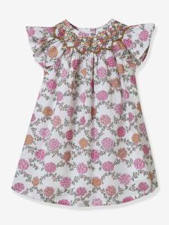 -Robe bébé Ana en tissu Liberty - Collection fêtes et mariages