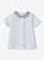 T-shirt baby - Biokatoen CYRILLUS wit - vertbaudet enfant 
