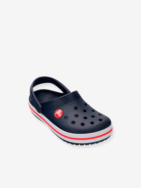 Crocband Clog K CROCS(TM) kinderclogs BALLERINA PINK+ICE BLUE/WHITE+marineblauw - vertbaudet enfant 