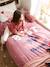 Parure housse de couette + taie d'oreiller enfant BFF écru - vertbaudet enfant 