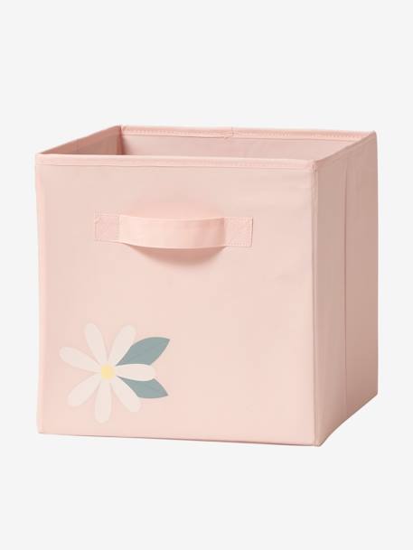 Lot de 3 bacs de rangement Souris Champêtre blanc imprimé - vertbaudet enfant 