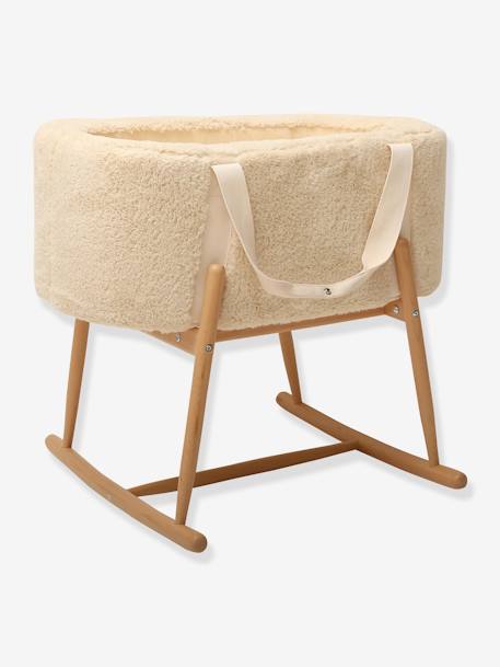 Babywiegje CHARLIE CRANE Kuko bruin+wit - vertbaudet enfant 