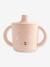 Tasse d'apprentissage Animal en silicone bleu+jaune+orange+rose+rose nude+vert - vertbaudet enfant 