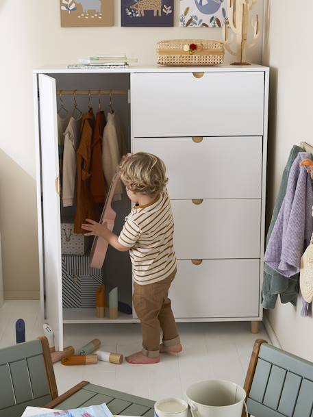 Commode penderie haute SMILE blanc - vertbaudet enfant 