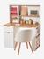 Bureau enfant avec rangements LIGNE PIROUETTE BLANC - vertbaudet enfant 
